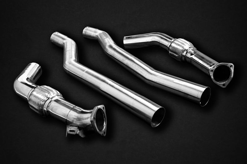 Audi RS6/7 (C8) - Valved Exhaust with RS-Style Oval Tips (OE Actuators)