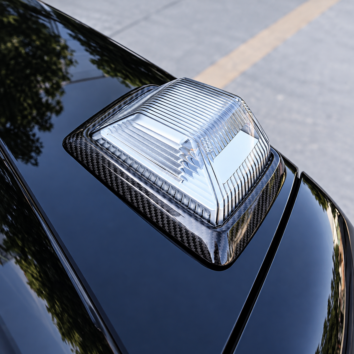 Prepreg Carbon Fiber Turn Signal Light Covers for Mercedes Benz G Wagon W464 G63 G550 G500