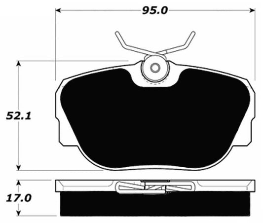 Porterfield Brake Pads for 1988 BMW 318 Series E30