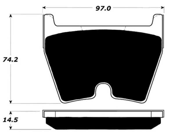 Porterfield Brake Pads for 2019 AUDI RS3 - w/Iron Discs