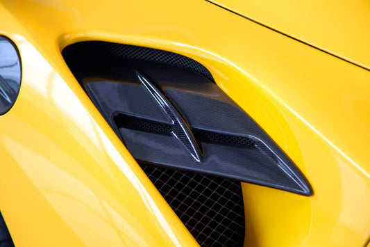 Ferrari 488 - Carbon Fiber Side Air Intake Panels