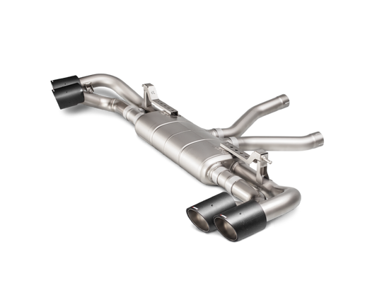 Akrapovic 15-17 Porsche Cayenne GTS (958 FL) Slip-On Line (Titanium) w/ Carbon Tips MTP-PO/TI/2H
