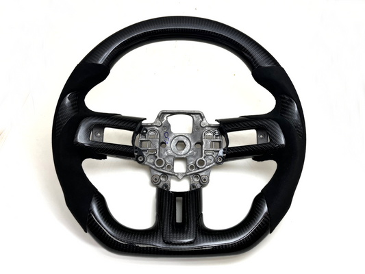 Ford Mustang Carbon Fiber Steering Wheel Option 3