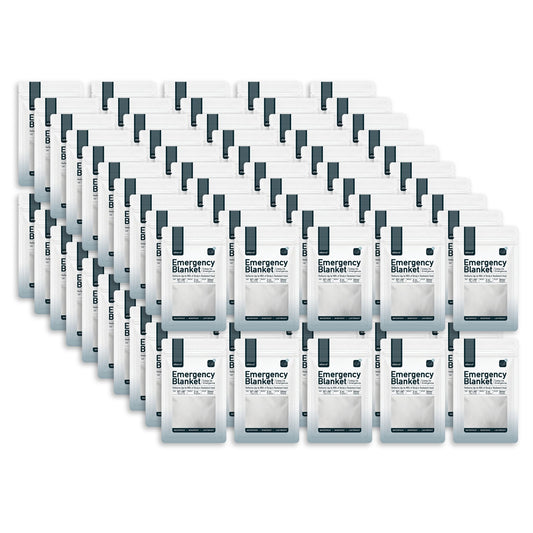 100 Pack of Emergency Blankets