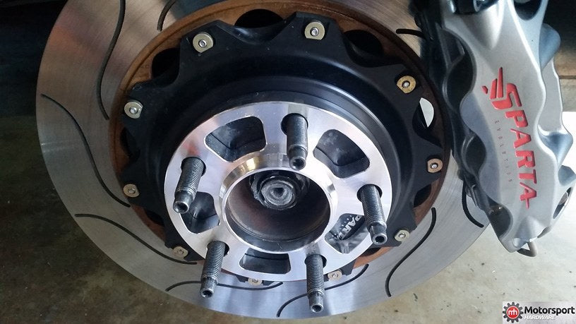 82mm Black Bullet Nose Stud Kit 14×1.25