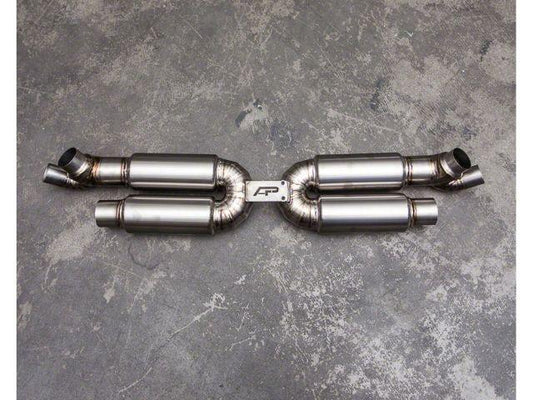 Agency Power Performance Racing Muffler - 2014+ Porsche 991 Turbo