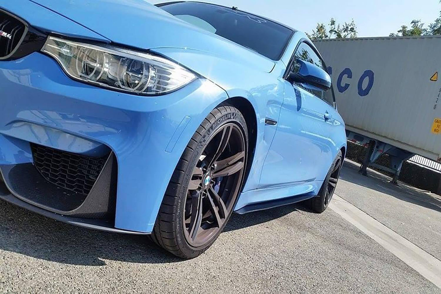 2013-2020 Bmw Side Skirt Extension V1 ( F80, F82, F32, And F30 M3, M4)