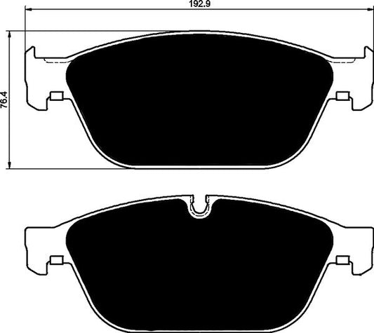 Porterfield Brake Pads for 2016 AUDI SQ5