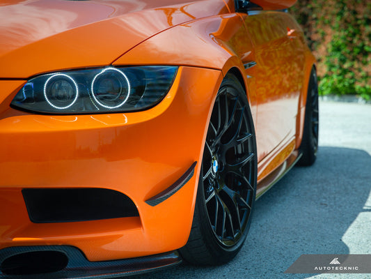AutoTecknic Dry Carbon Canard Set - E9X M3