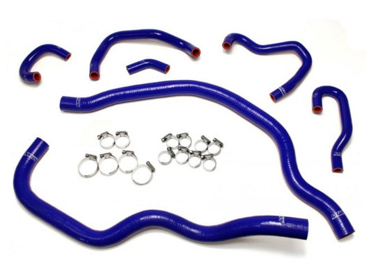 HPS Blue Reinforced Silicone Radiator and Heater Hose Kit Coolant Honda 00-05 S2000