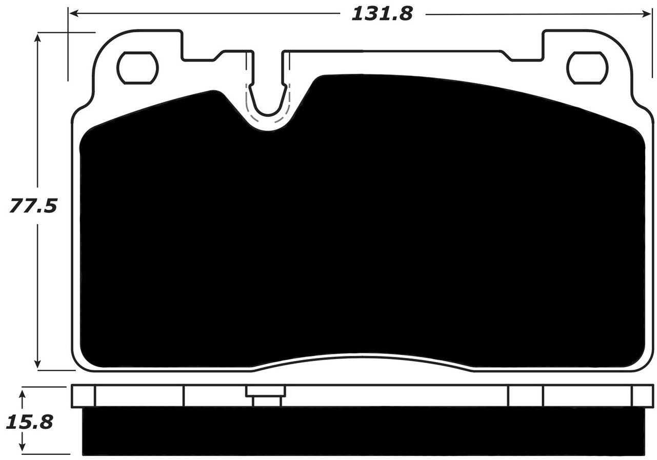 Porterfield Brake Pads for 2016 AUDI Q5 - 3.0T w/Brembo Calipers
