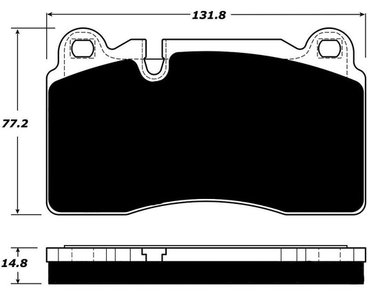Porterfield Brake Pads for 2017 ACURA NSX