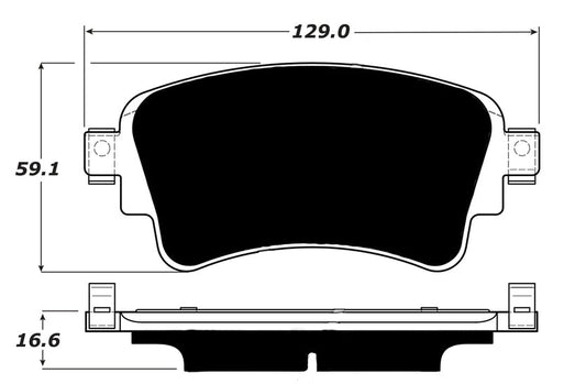 Porterfield Brake Pads for 2016 AUDI A4 Quattro - w/338mm Front Disc