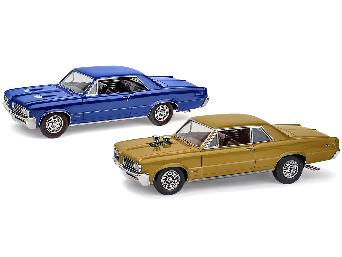Level 4 Model Kit 1964 Pontiac GTO 2-in-1 Kit 1/24 Scale Model by Revell