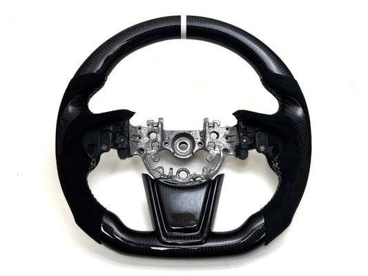 Subaru WRX Carbon Fiber Steering Wheel Option 3