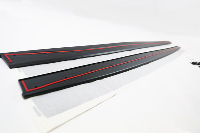 2014-2016 BMW 4 F32 Coupe Convertible Side Splitters With Decal