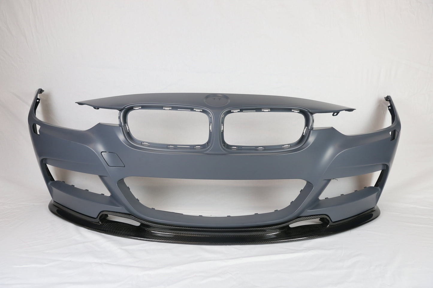 2012-2018 BMW F30 VR Type Carbon Fiber Front Lip For M-Sport Bumper