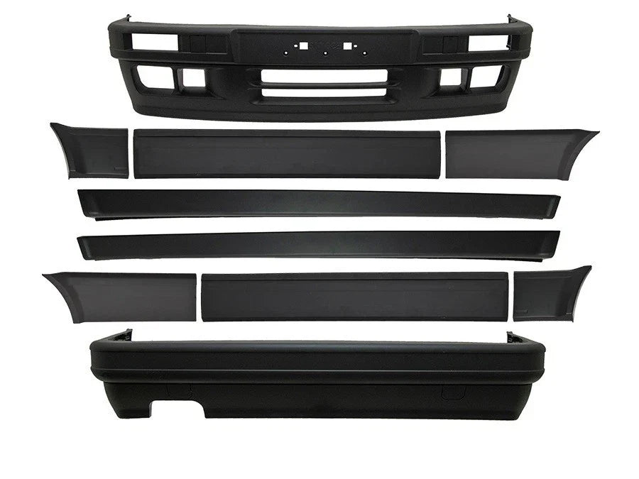 Bmw E30 Cabriolet m2 Mtech 2 Type 1982-1994 Compatible Bumper Set Body Kit