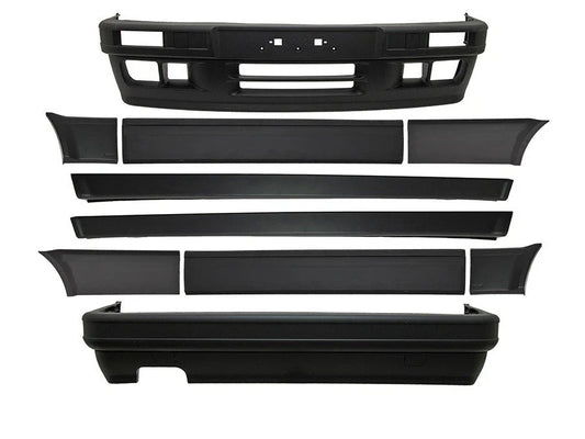 Bmw E30 Cabriolet m2 Mtech 2 Type 1982-1994 Compatible Bumper Set Body Kit