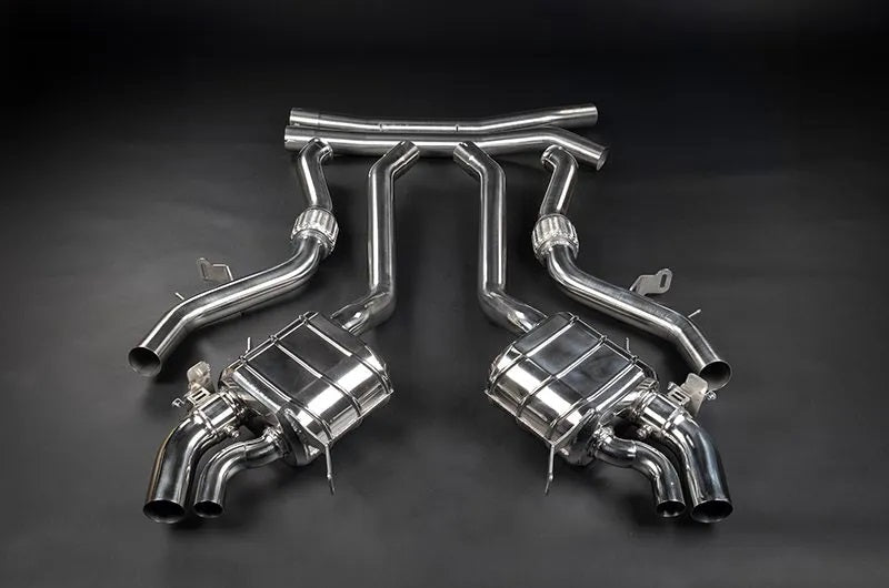 Mercedes AMG SL63 (R232) - Valved Exhaust w Mid-Pipes (OE Actuators)