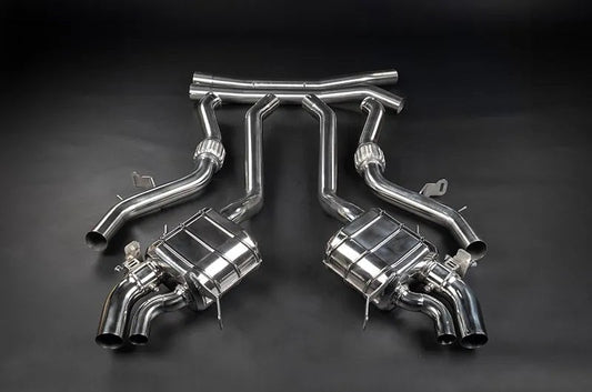 Mercedes AMG SL63 (R232) - Valved Exhaust w Mid-Pipes (OE Actuators)