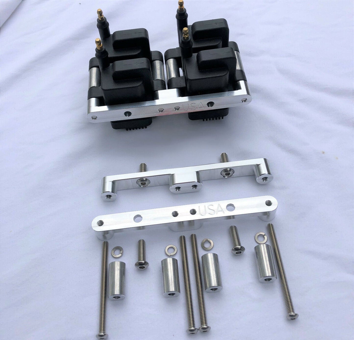 IGN1A Holley AEM Firecore Accel PROEFI Smart Coil Bracket Mounts 4 Cyl