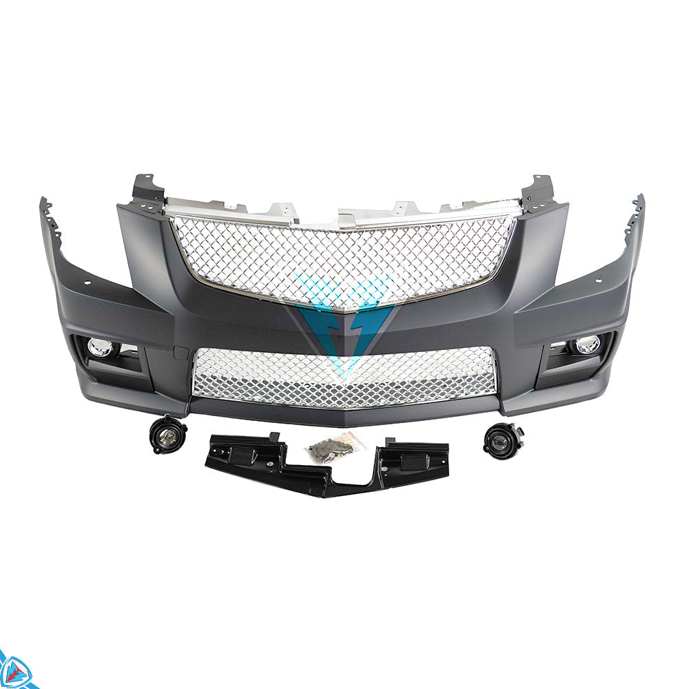 2008-2014 Cadillac CTS (MKII) CTS-V Style Polypropylene Front Bumper Conversion Kit | E3Tuning