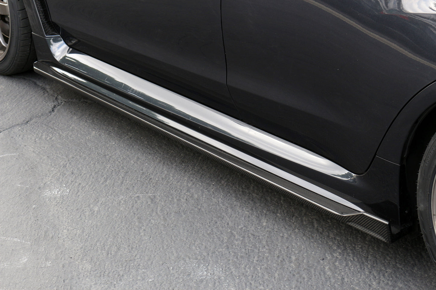 Carbon Fiber Subaru WRX/ STI Side Rocker Extensions 2015-2021