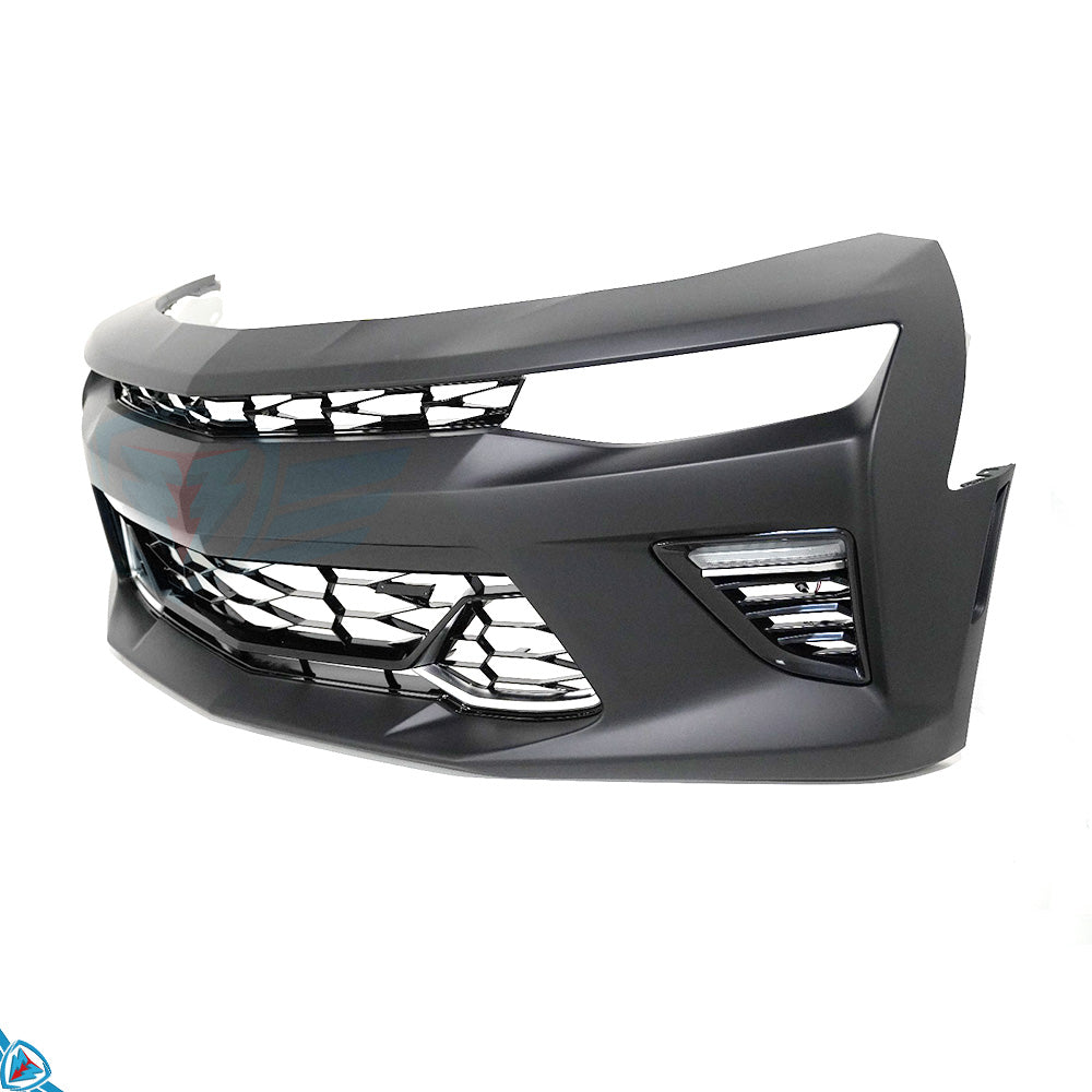 2016-2018 Chevrolet Camaro SS (6th Gen) 50th Anniversary Style Polypropylene Front Bumper Conversion Kit | E3Tuning