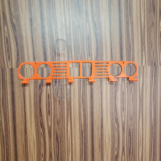 BMW E30 Grill Keychain Rack – Steel Wall Mounted Classic Euro Organizer