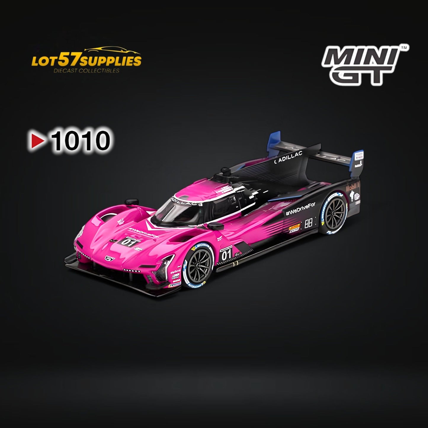 (Pre-Order) Mini-GT Cadillac V-Series.R #01 - Cadillac Racing #1010 1:64