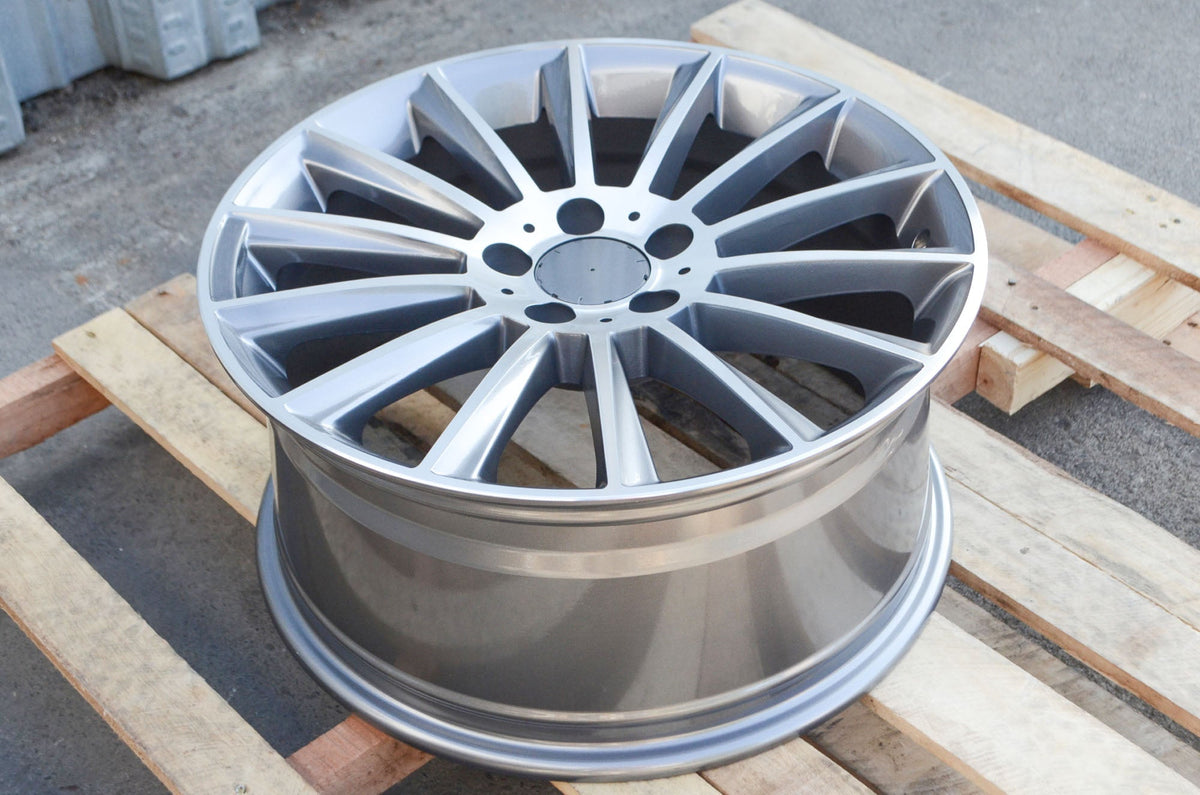 MB4 19x8.5 5x112 +35 66.6 Gunmetal Machined Face