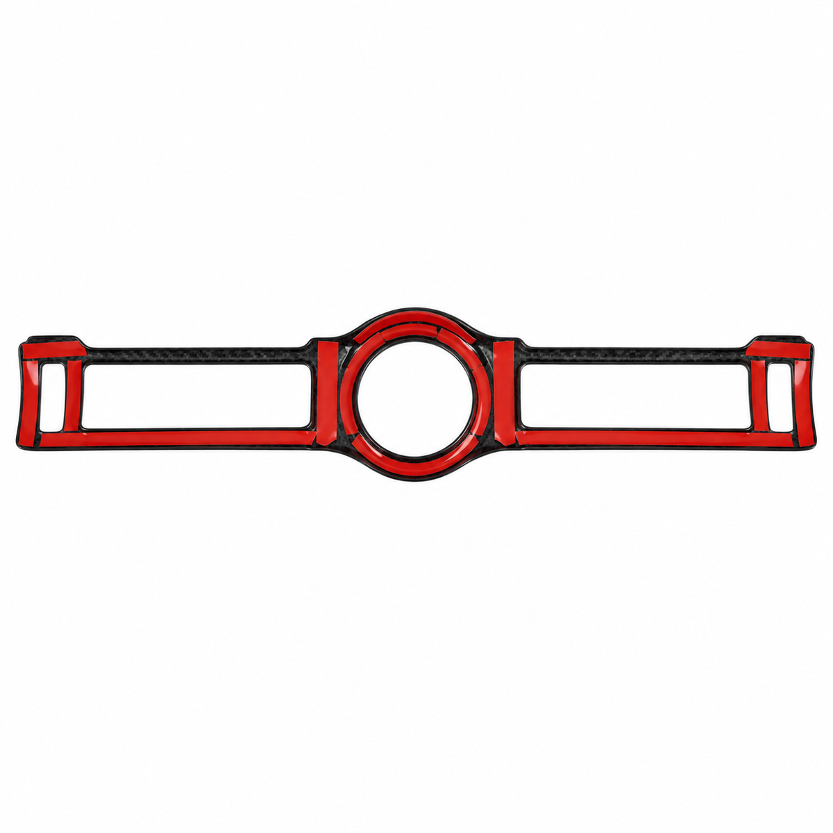 Prepreg Carbon Fiber Air Vent Outlet Clock Trim for Lexus IS250 IS300 IS350 F Sport