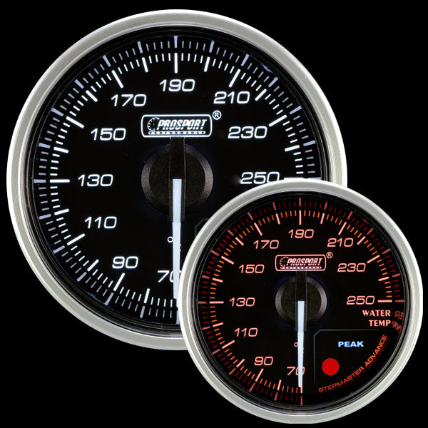 2-1/16" Supreme Series Electrical Water Temperature Gauge