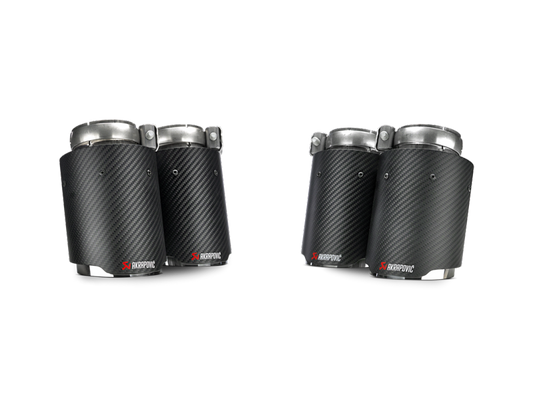 Akrapovic 14-17 BMW M3/M4 (F80/F82) Tail Pipe Set (Carbon) TP-CT/26