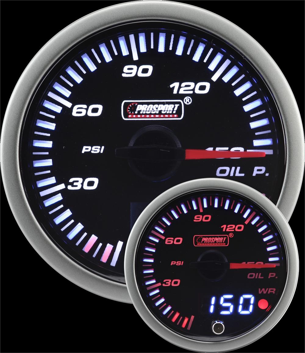 2-1/16" JDM Electrical Oil Pressure Gauge