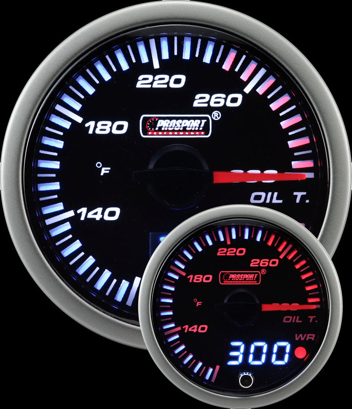 2-3/8" JDM Electrical Oil Temperature Gauge