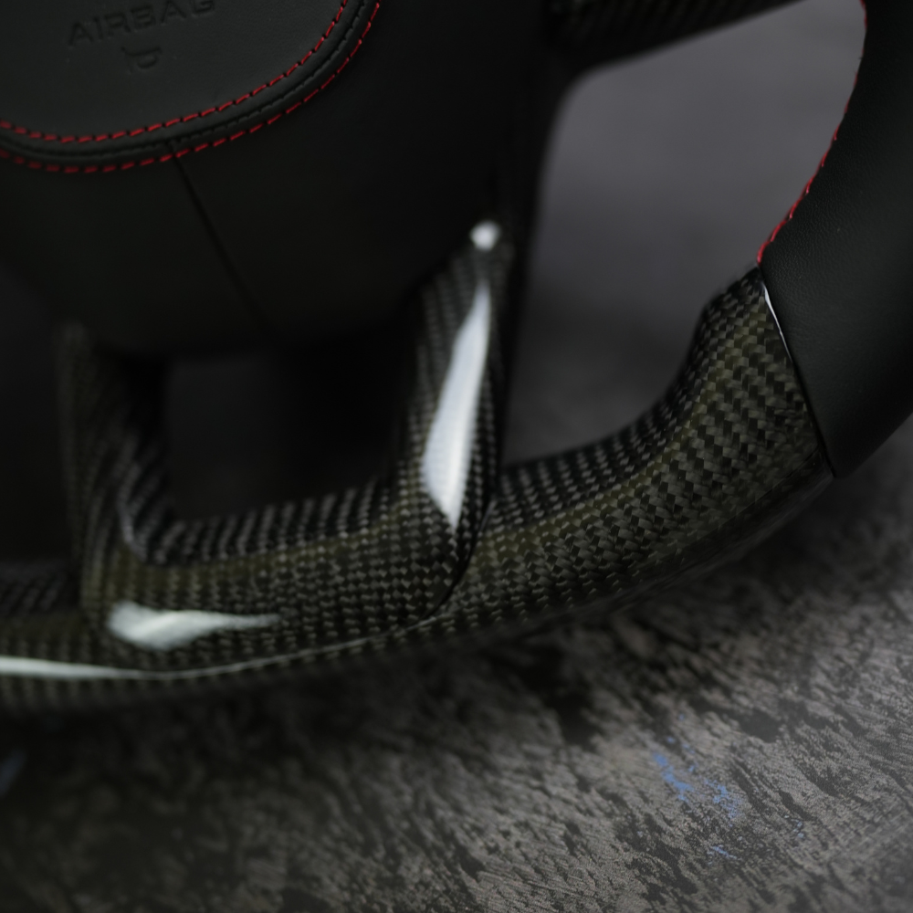 2024-2026 Ford Mustang S650 Custom Steering Wheel by Exclusive Steering