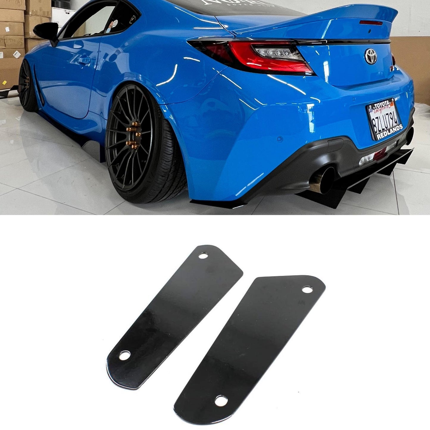2022+ Subaru Brz/ Toyota GR86 Rear Diffuser Spats V1.5