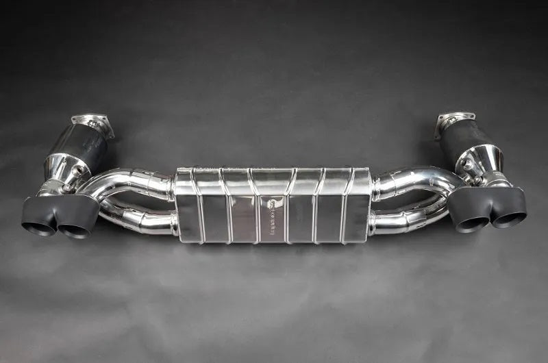 Porsche 997.2 Turbo/S - Valved Exhaust w 250 Cell Sport Cats (CES3)