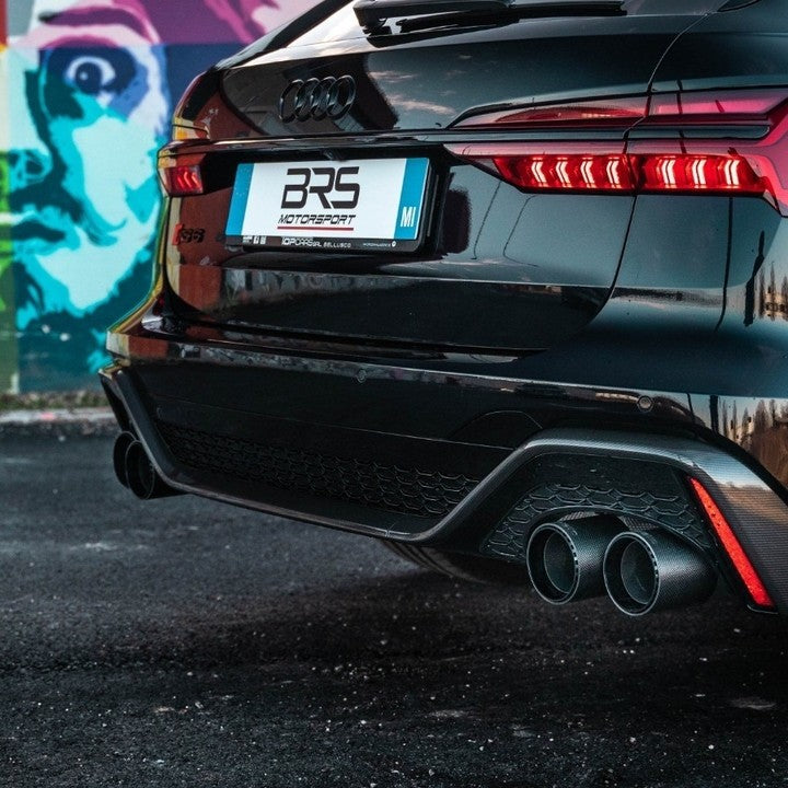 Audi RS6/7 (C8) - Valved Exhaust + Carbon Tips (OE Actuators)