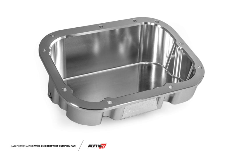 AMS Performance 09-11 Nissan GT-R (CBA) / 2012+ Nissan GT-R (DBA) Alpha CNC Billet VR38 Oil Pan ALP.07.04.0024-1
