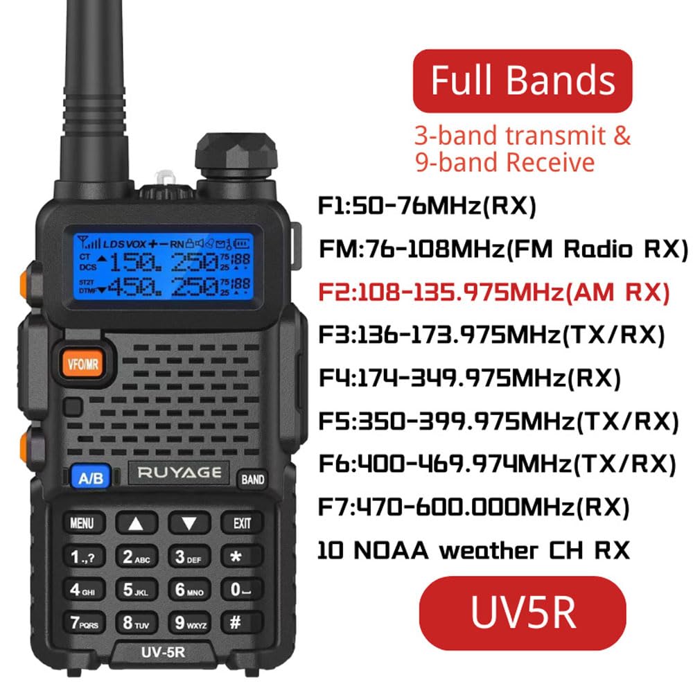 Ruyage Radio Analog Signal Walkie-Talkie(UV5R)