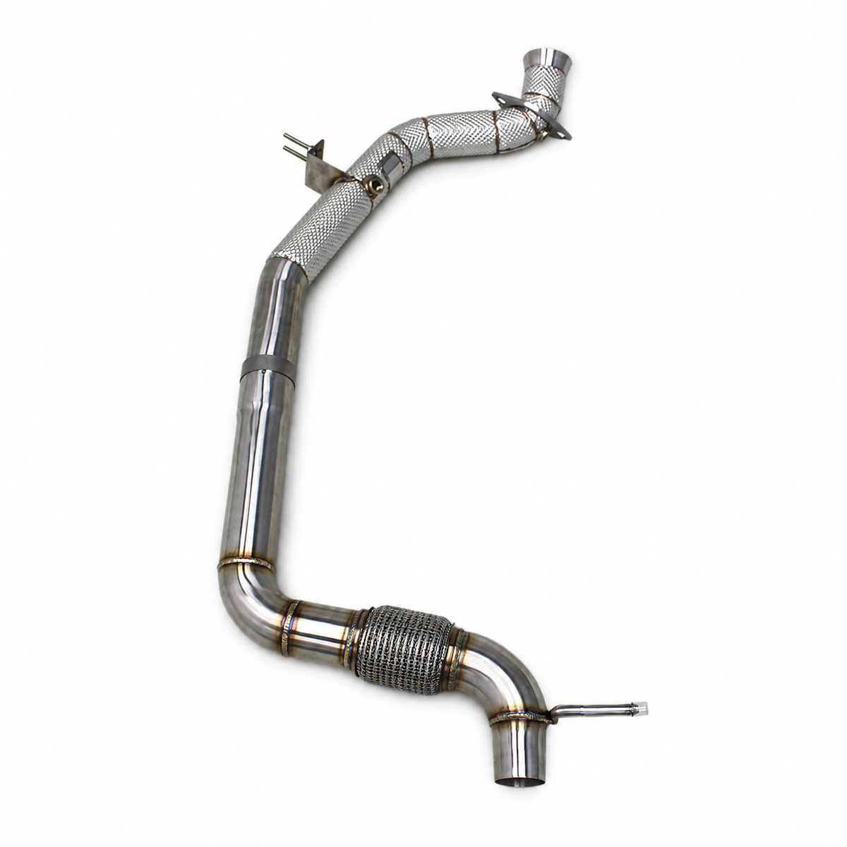 Performance Long Tube Exhaust Downpipe for Ford Mustang 2.3T Ecoboost