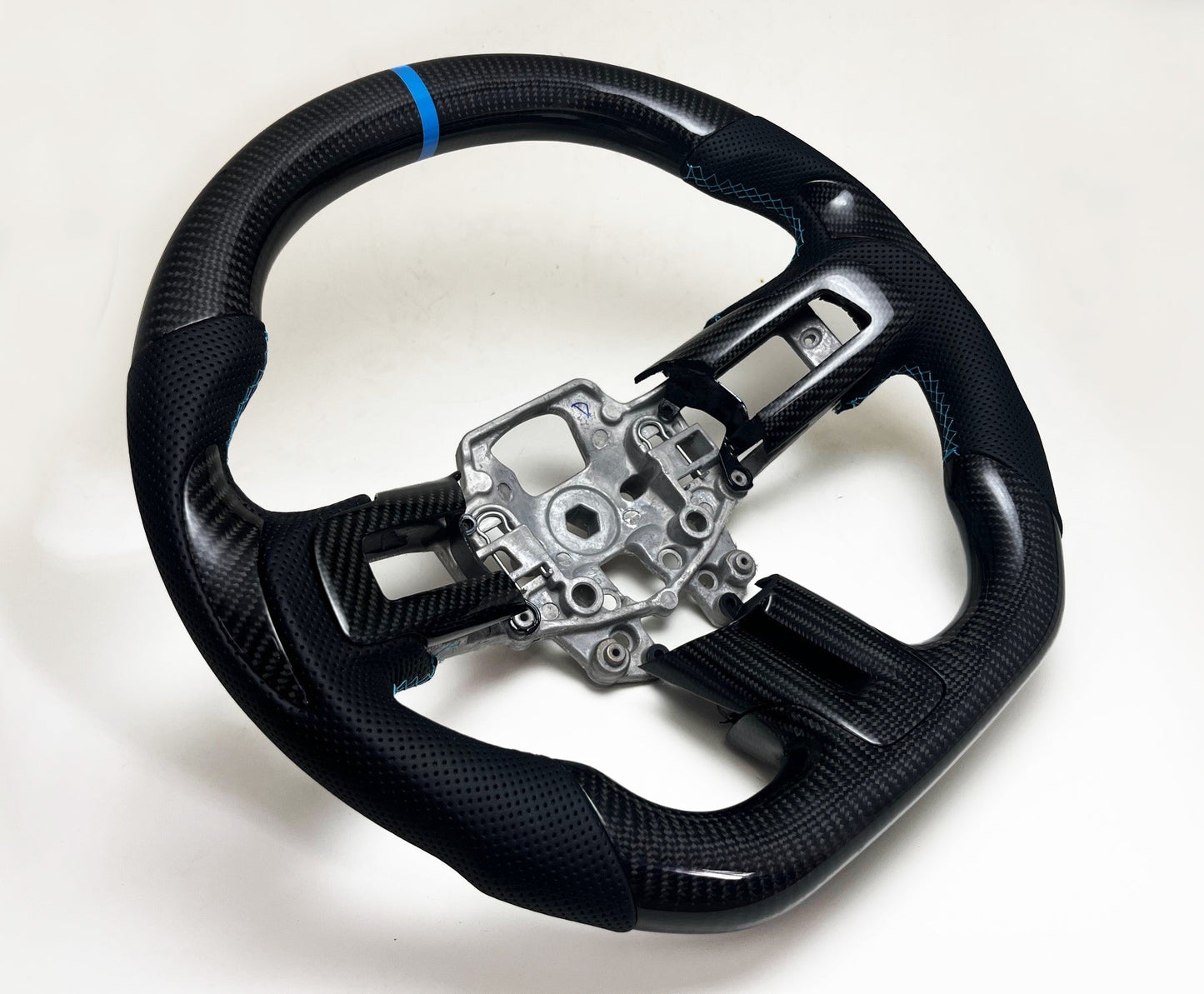 Ford Mustang Carbon Fiber Steering Wheel Option 1