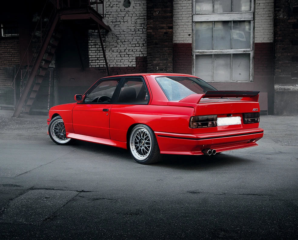 Bmw E30 Sedan Coupe Cabriolet 1982-1994 Compatible M2 Mtech 2 Type Rear Bumper