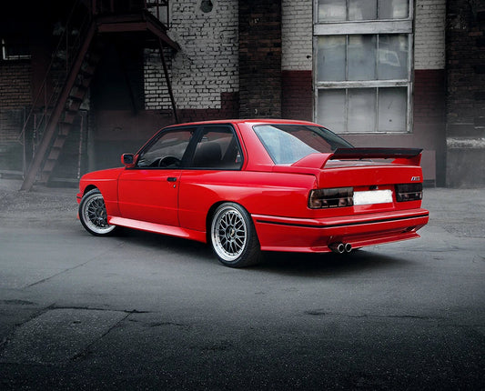 Bmw E30 Sedan Coupe Cabriolet 1982-1994 Compatible M2 Mtech 2 Type Rear Bumper