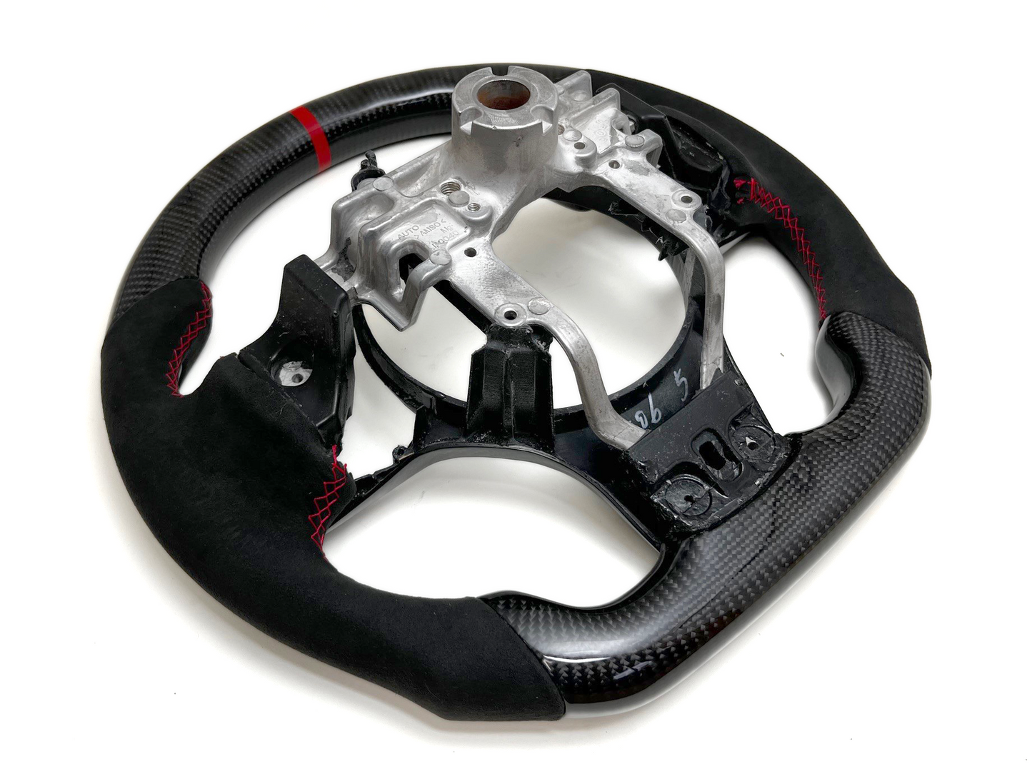 Mitsubishi EVO X Carbon Fiber Steering Wheel Option 1