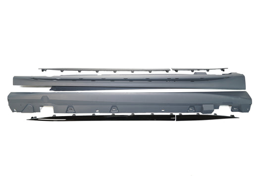 22+ Mercedes Benz W206 C Class, C63 AMG Style Side Skirt