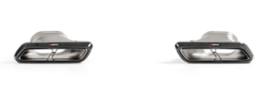 Akrapovic 2018 Mercedes Benz E63 (W213) Evolution Tail Pipe Set (High Gloss Carbon) TP-CT/46/G